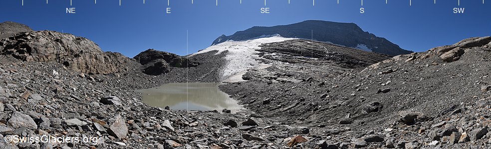 31.08.2025: Chaltwasser glacier (Valais, Swiss Alps), Location 4