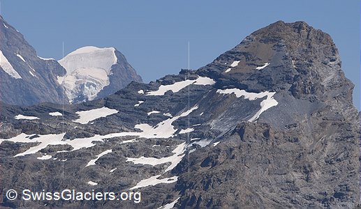 23.08.2024: Blüemlisalpgletscher (Berner Alpen), Bütlasse