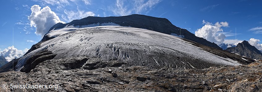 16.08.2016: Chaltwassergletscher (Walliser Alpen, Schweiz), Standort 5