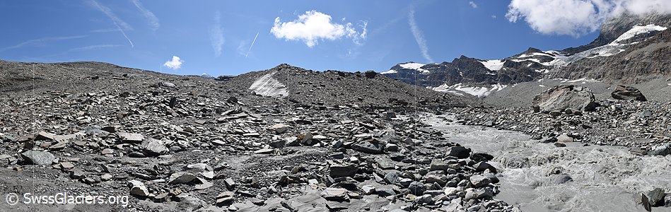 11.08.2018: Furgggletscher (Zermatt, Walliser Alpen), Standort 3