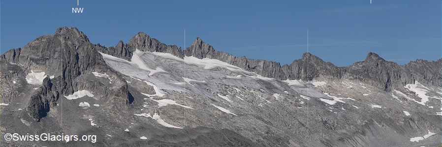 29.08.2015: Muttgletscher (Walliser Alpen), Gärstengletscher Ost