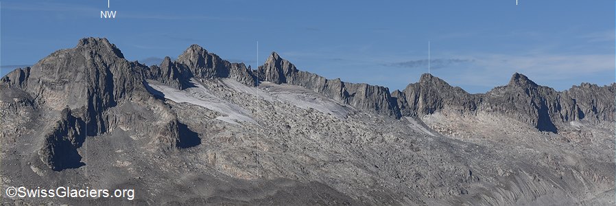 29.09.2023: Muttgletscher (Walliser Alpen), Gärstengletscher Ost