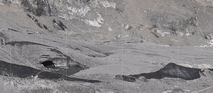 12.07.2015: Gamchigletscher (Berner Alpen, Schweiz), Standort 6a