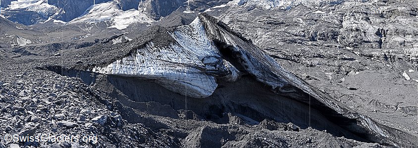 14.08.2019: Gamchigletscher (Berner Alpen, Schweiz), Standort 21