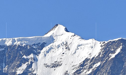 10.07.2015: Fieschergletscher (Grindelwald, Berner Alpen) / Unterer Grindelwaldgletscher (Berner Alpen), Gross Fiescherhorn