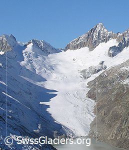 10.10.2005: Oberaargletscher (Berner Alpen, Schweiz), Standort 12