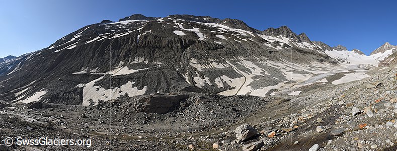 14.07.2019: Oberaargletscher (Berner Alpen, Schweiz), Standort 3