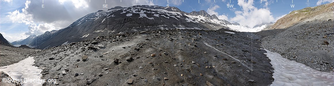 11.07.2016: Oberaargletscher (Berner Alpen, Schweiz), Standort 7