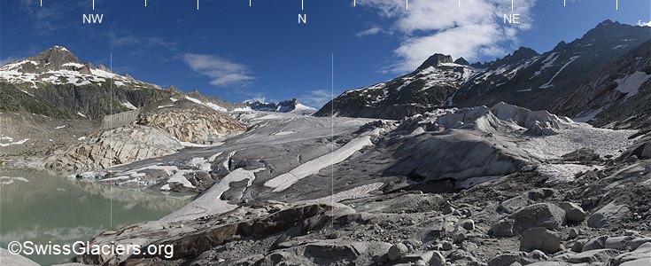 09.07.2016: Rhonegletscher (Walliser/Urner Alpen, Schweiz), Standort 6