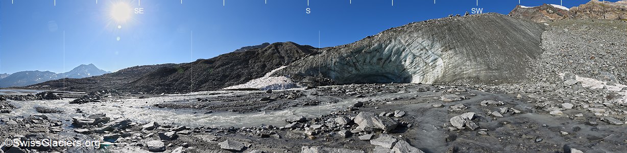 21.07.2015: Schwarzberggletscher (Wallis, Schweiz), Standort 3