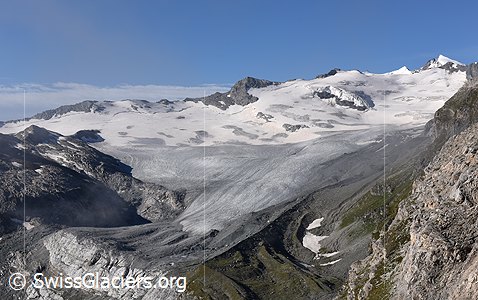 17.08.2021: Schwarzberggletscher (Wallis, Schweiz), Standort 7