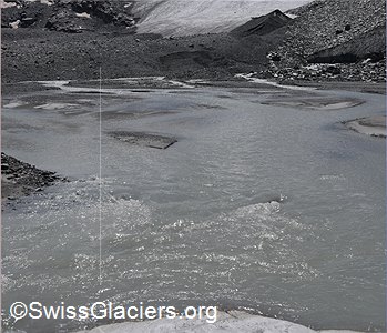 06.08.2021: Schwarzberggletscher (Wallis, Schweiz), Tagesgang