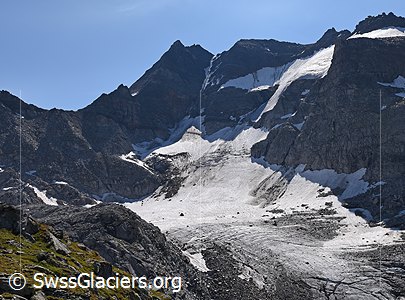 30.07.2018: Tälligletscher (Binntal, Wallis, Schweizer Alpen), Standort 1