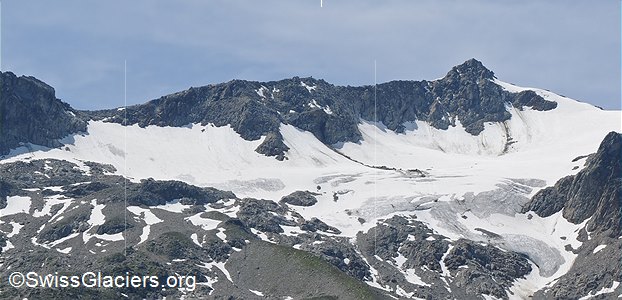 4. Juli 2011: Taleggligletscher, Standort 1