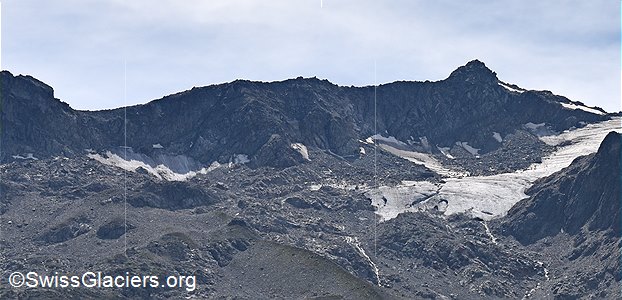 18. August 2023: Taleggligletscher, Standort 1