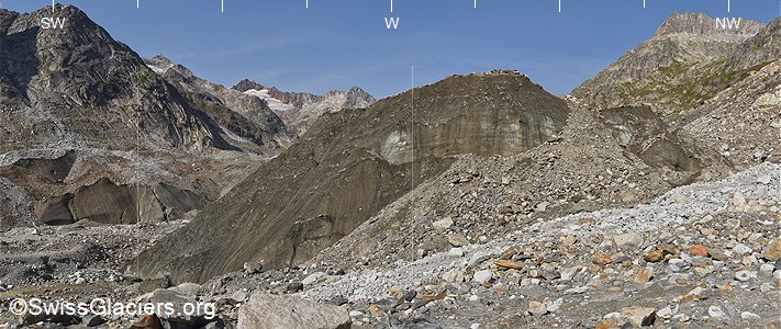 25.08.2017: Unteraargletscher (Berner Alpen), Standort 1