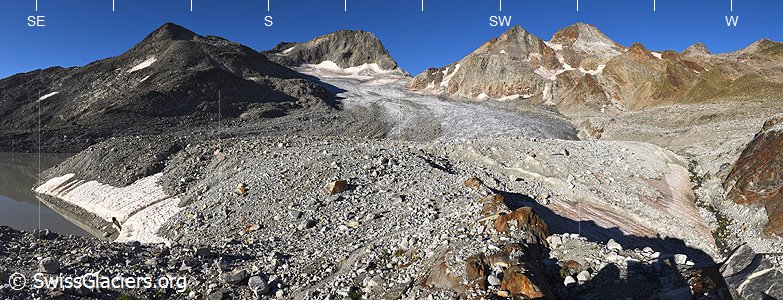 13.07.2022: Witenwasserengletscher (Urner Alpen, Schweiz), Standort 6