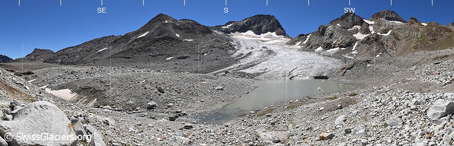 13.07.2022: Witenwasserengletscher (Urner Alpen, Schweiz), Standort 10