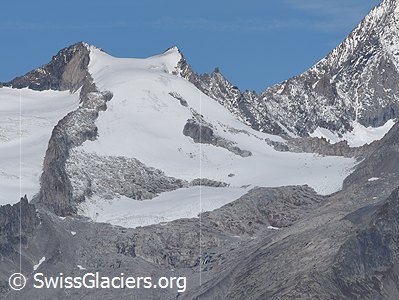12.10.2019: Zenbächengletscher (Berner Alpen), Standort 1