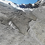 Furgggletscher von Norden am 29.7.2018
