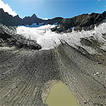 Muttgletscher von Norden am 04.09.2018