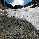 Muttgletscher und Gross Muttenhorn von Norden am 04.09.2018