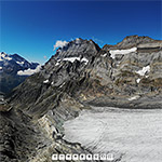 Alpetligletscher und Kanderfirn von Süden (Luftaufnahme)