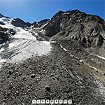 Grüebugletscher: Über dem Gletscher (Luftaufnahme)
