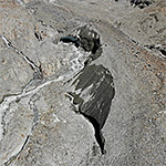 Gletschertor des Langgletschers am 8.9.2020