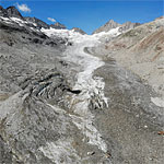 Oberaargletscher 2023 (Luftaufnahme)