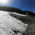 Muttgletscher: Gletscherzunge