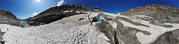 Gletschertors des Oberaargletschers am 14.7.2019